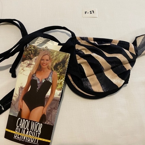 𝅺carol Wior bikini top 1-pcs size-12,‎ Does not have padding - Picture 10 of 10